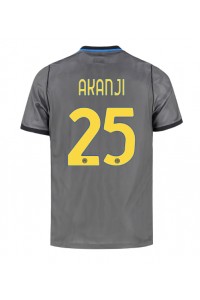Inter Milan Manuel Akanji #25 Jalkapallovaatteet Kolmaspaita 2026-27 Lyhythihainen